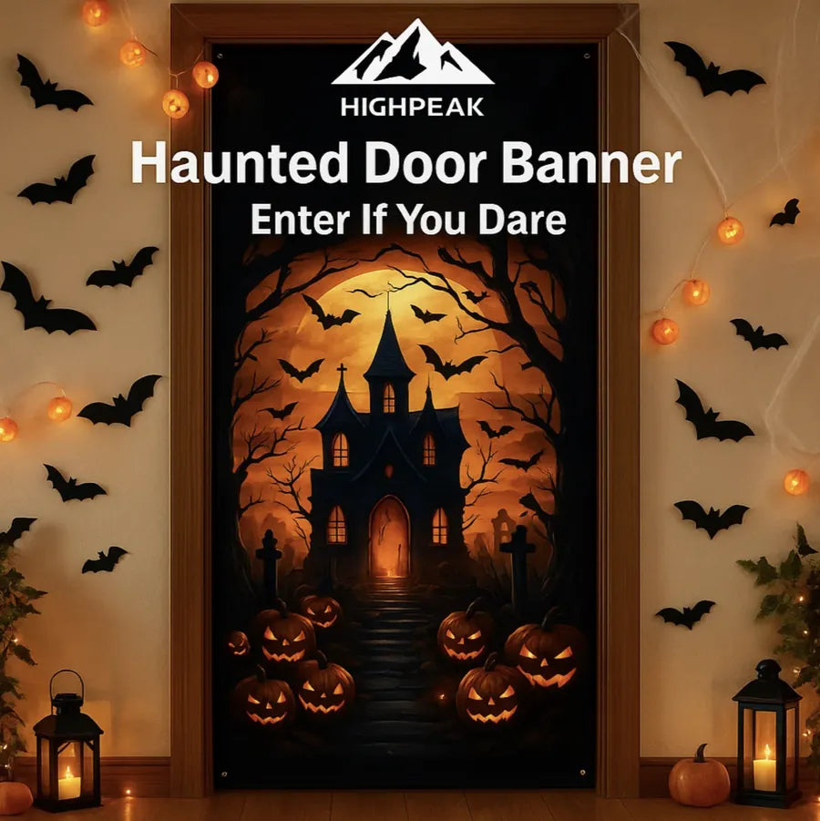 Haunted Halloween Door Banner