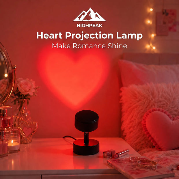 Heart Projection Lamp