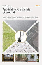 Heavy Duty Gate Wheel surface guide for grass, concrete, gravel, and tiled paths