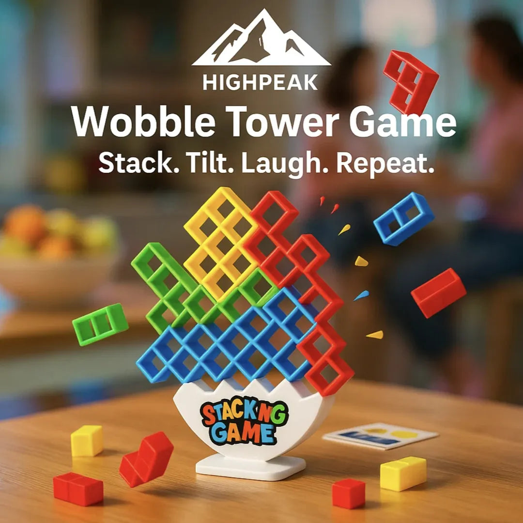 Wobble Tower - Balance Stacking Game