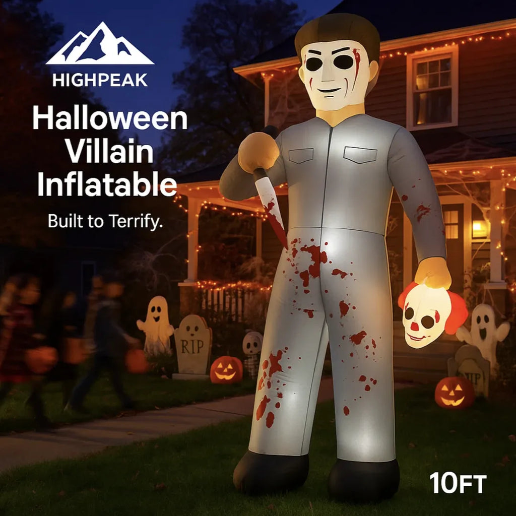 10ft Halloween Villain Inflatable