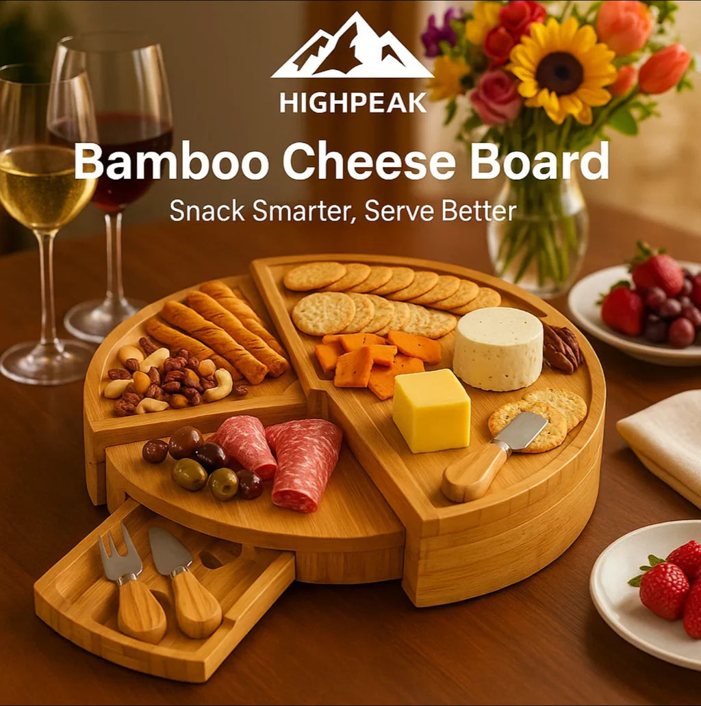 Bamboo Cheese Board
