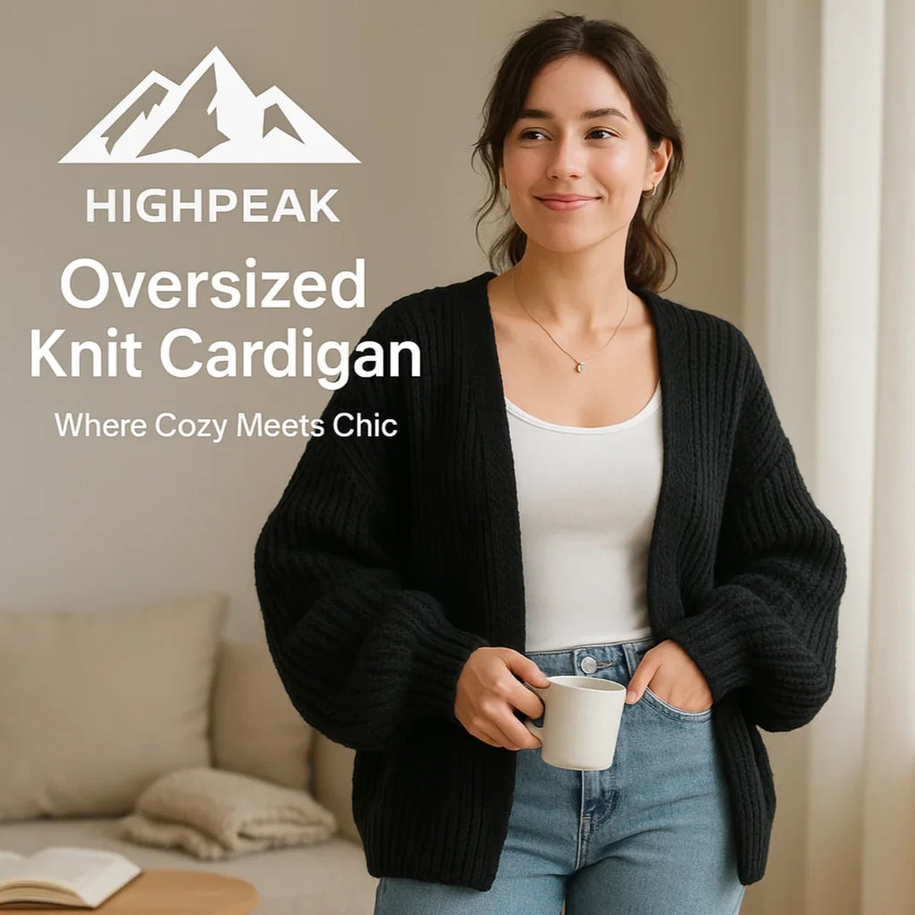 Oversized Knit Cardigan