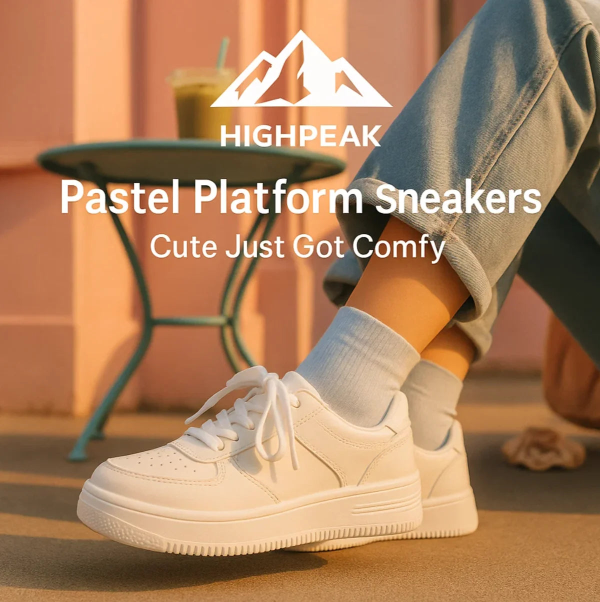 Pastel Platform Sneakers