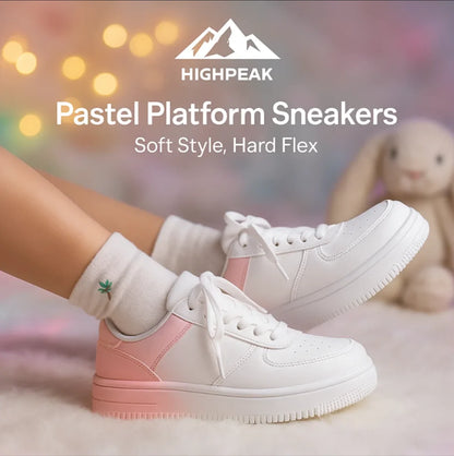 Pastel Platform Sneakers