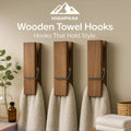 Wooden Towel Hooks