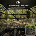 270° One-Way Camo Tent
