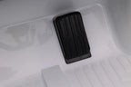 Driveable Mercedes-Benz Car white interior floor with black accelerator pedal for smooth electric ride by HighPeak