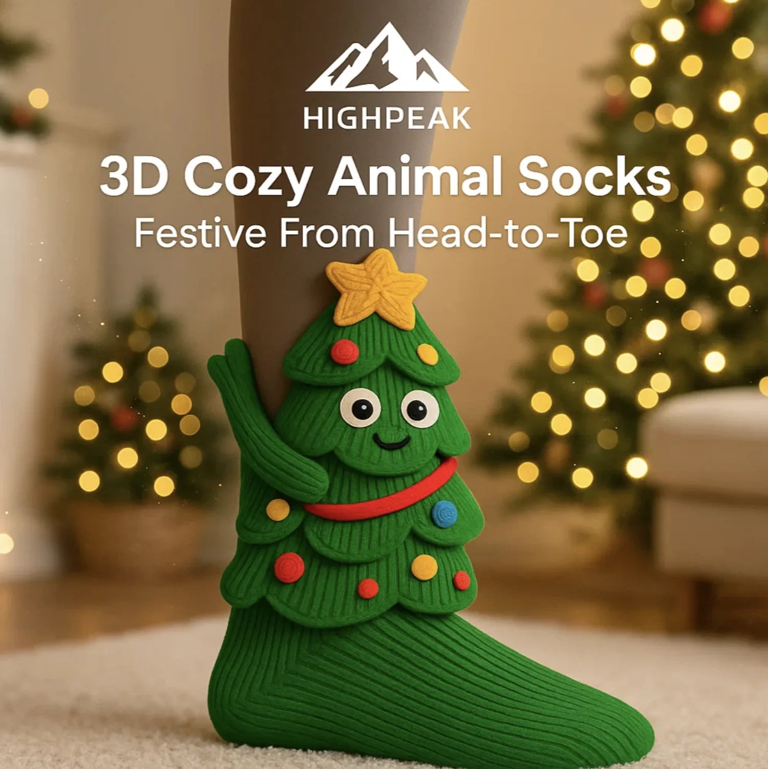 3D Cozy Animal Socks