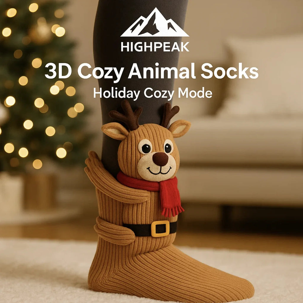 3D Cozy Animal Socks