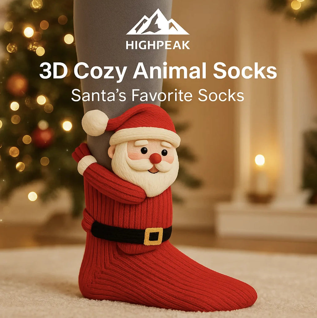 3D Cozy Animal Socks