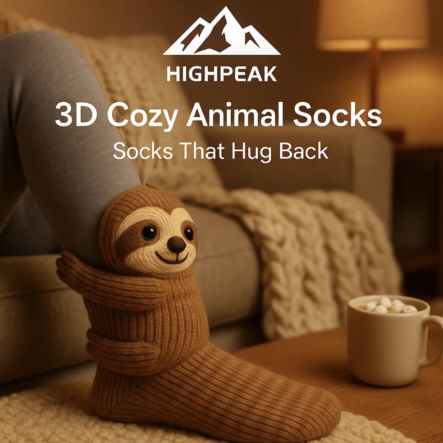 3D Cozy Animal Socks