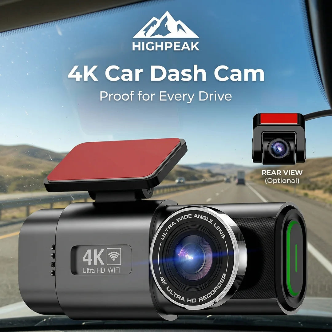 4K Car Dash Cam