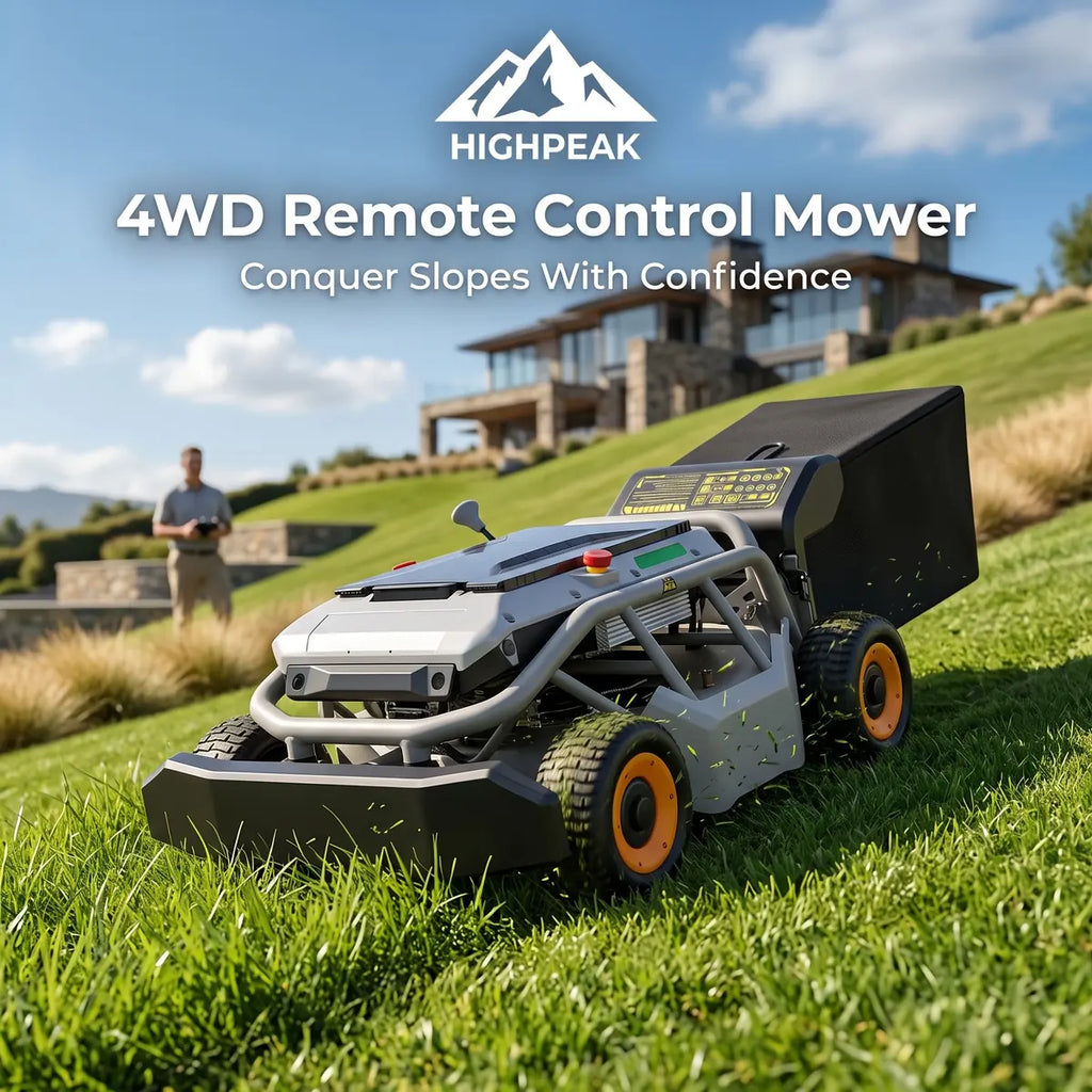 4WD Remote Control Mower