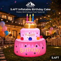 5.4FT Inflatable Birthday Cake