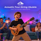 Acoustic Four-String Ukulele
