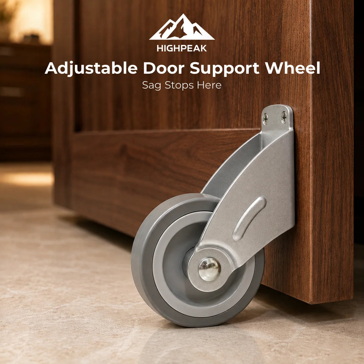 Adjustable Door Support Wheel