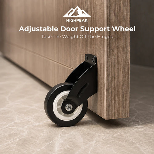 Adjustable Door Support Wheel