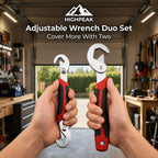 Adjustable Wrench Duo Set