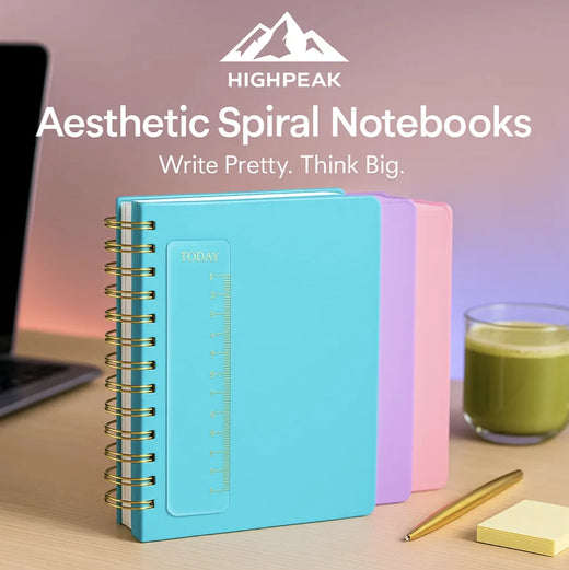 Aesthetic Spiral Notebooks