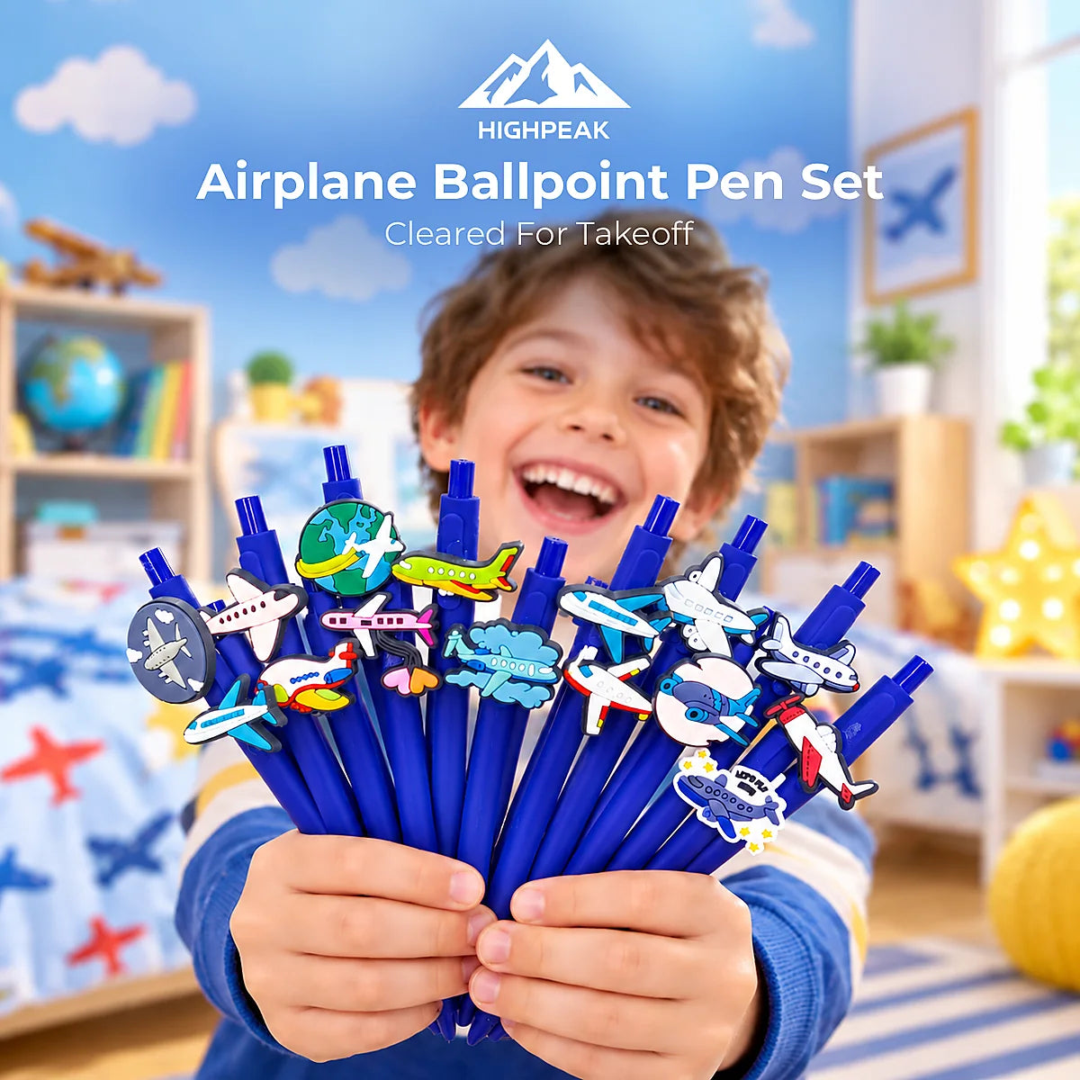 Airplane Ballpoint Pen Set