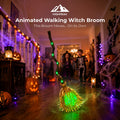 Animated Walking Witch Broom