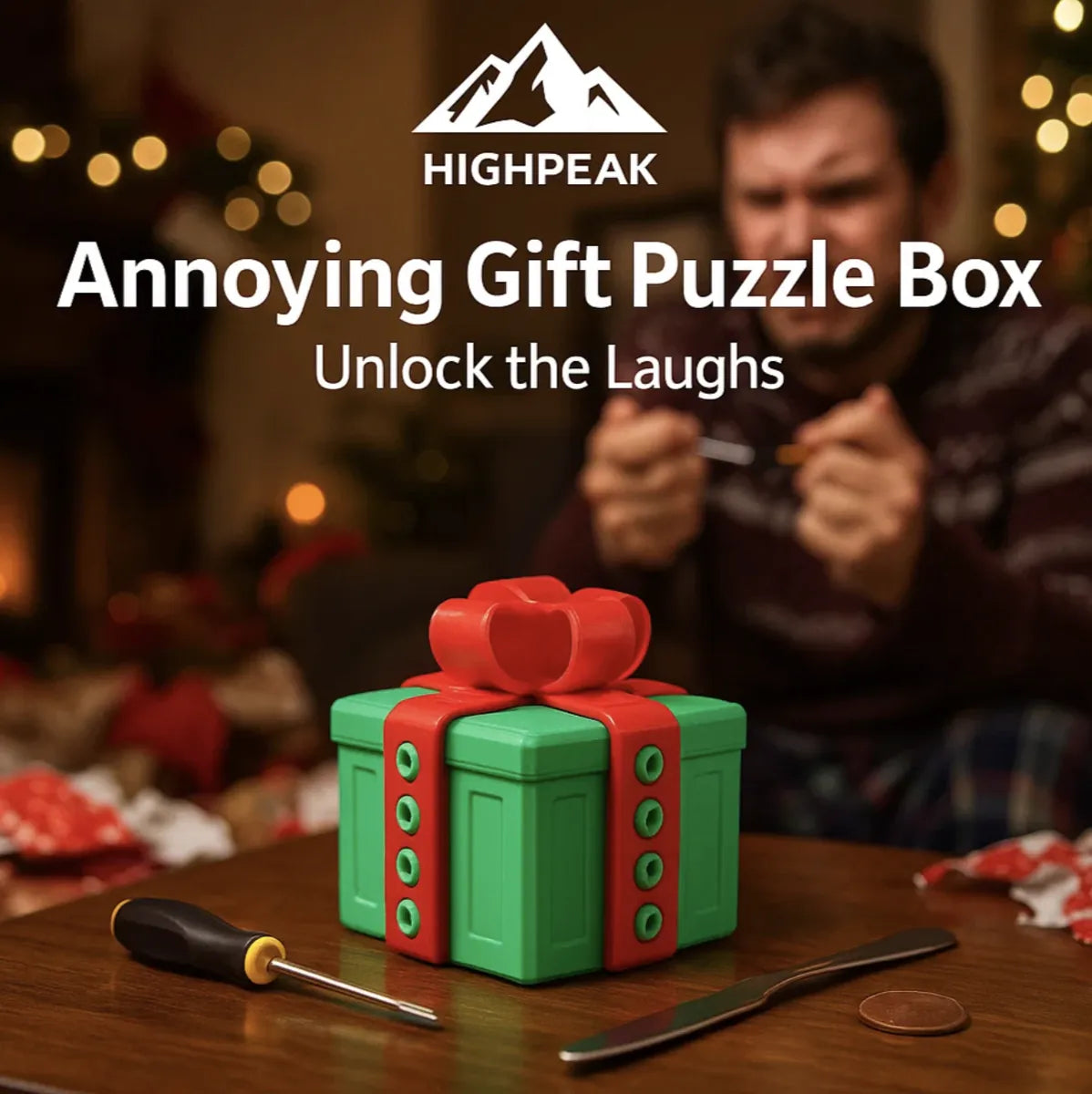 Annoying Gift Puzzle Box