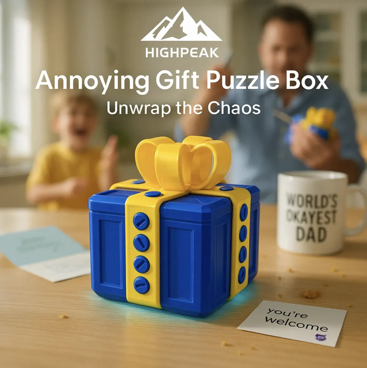 Annoying Gift Puzzle Box