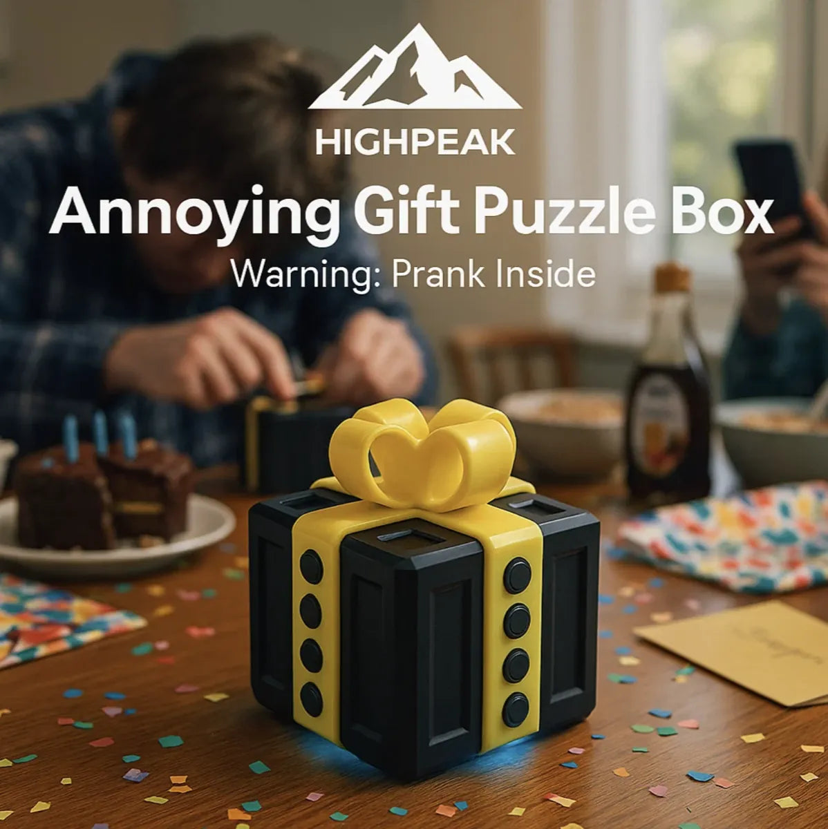 Annoying Gift Puzzle Box