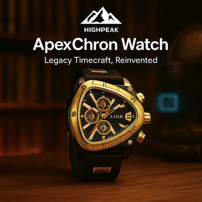 ApexChron™ - Triangular Sports Watch