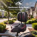 Backrest Bike Seat
