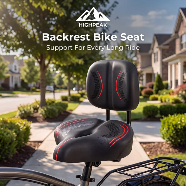 Backrest Bike Seat