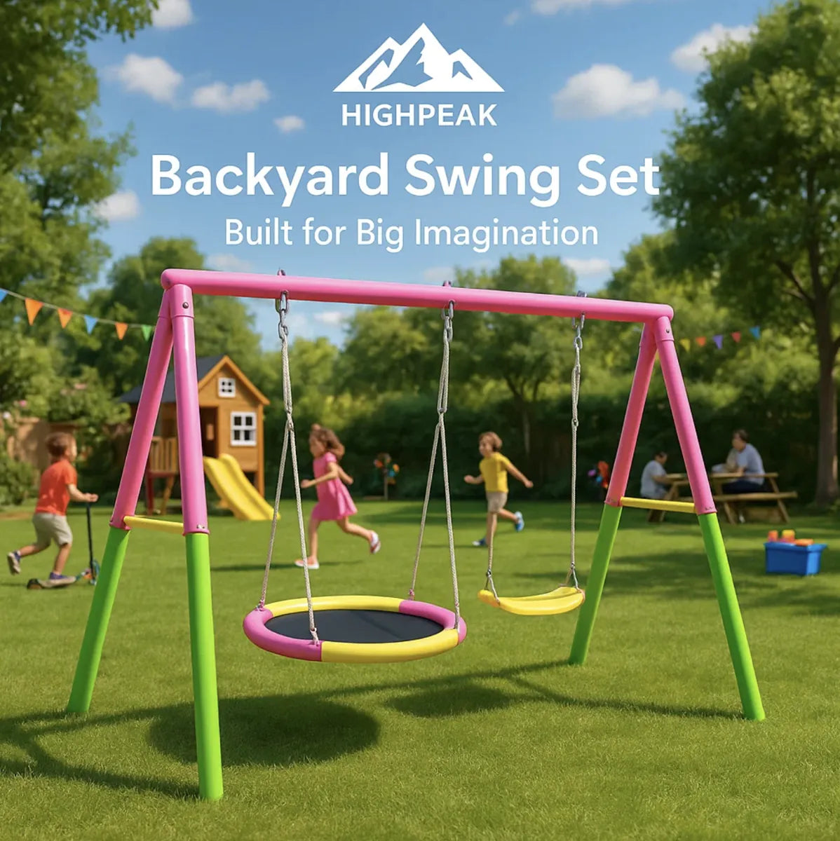 Backyard Swing Set
