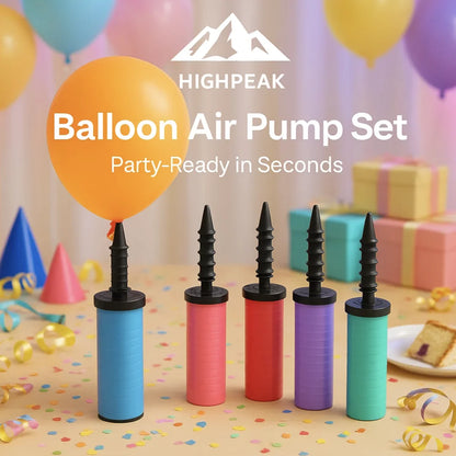 Balloon Air Pump Set