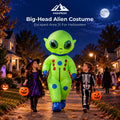 Big-Head Inflatable Alien Costume