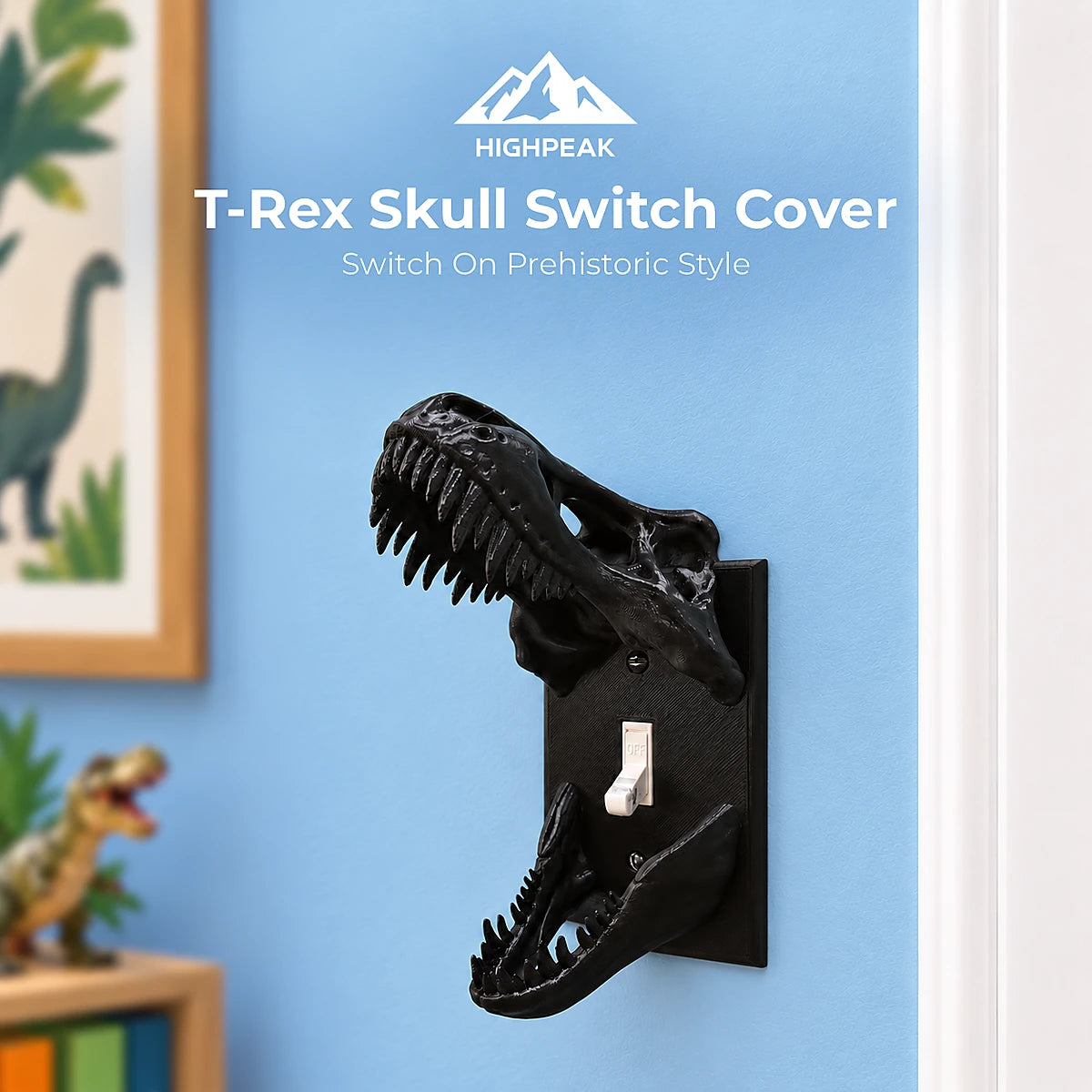 T-Rex Skull Switch Cover