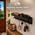 Wall Key Holder Shelf