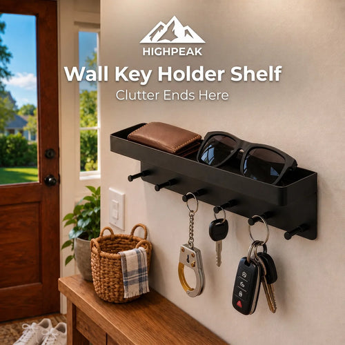 Wall Key Holder Shelf