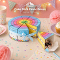 Cake Slice Favor Boxes