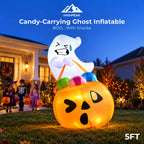 Candy-Carrying Ghost Inflatable
