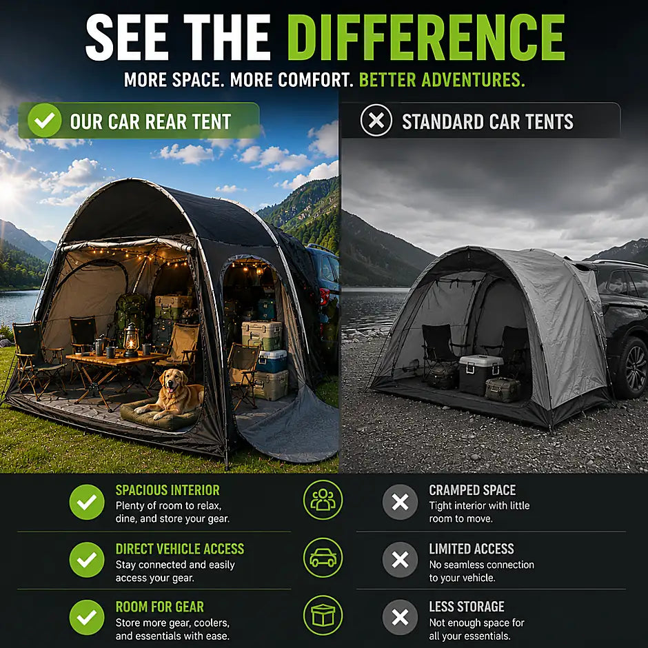 Car Rear Tent