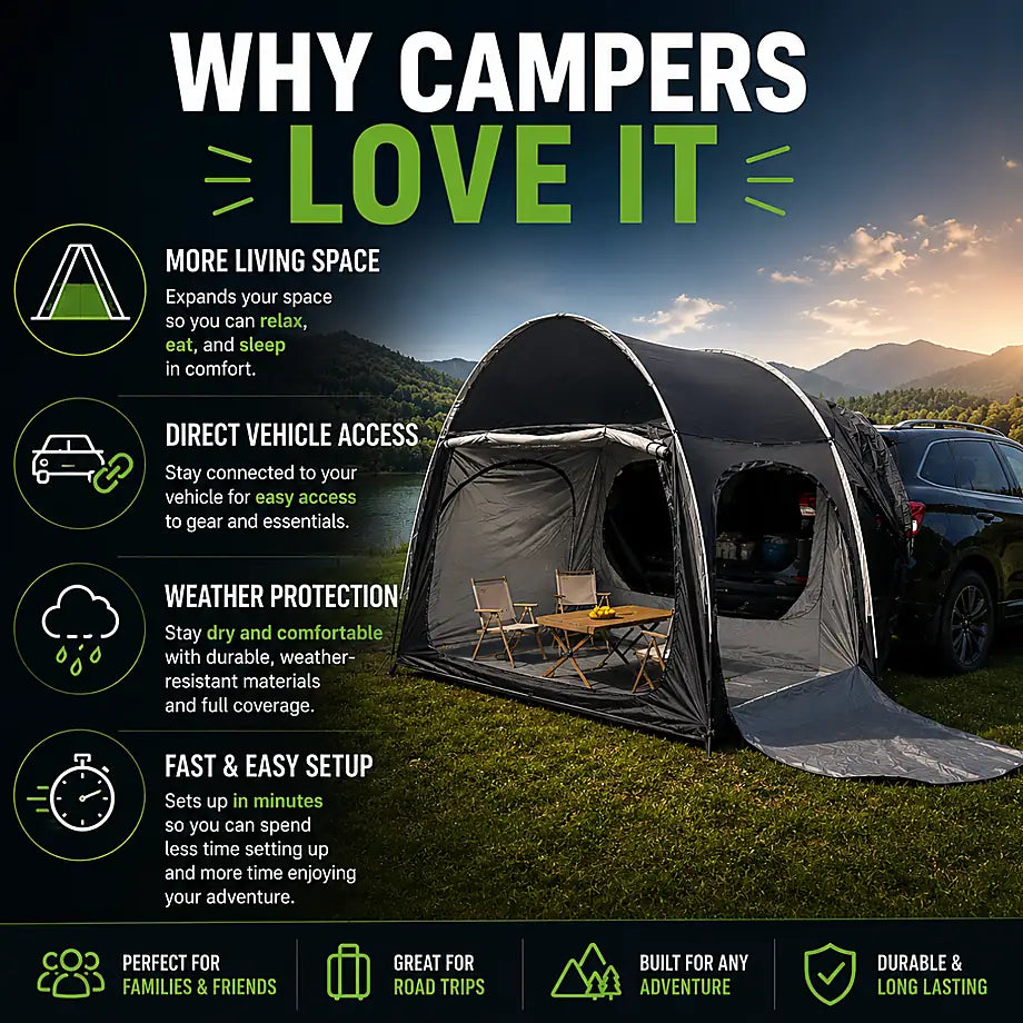 Car Rear Tent