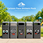 Cartoon Face Stickers Pack