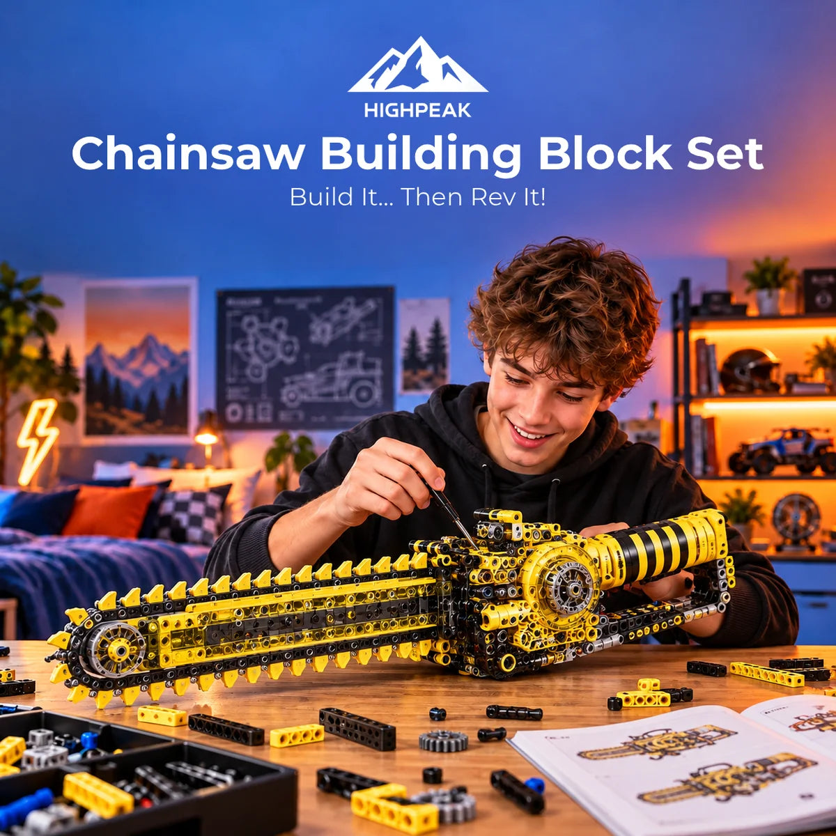 Chainsaw Building Block Set