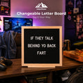 Changeable Letter Board