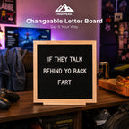 Changeable Letter Board