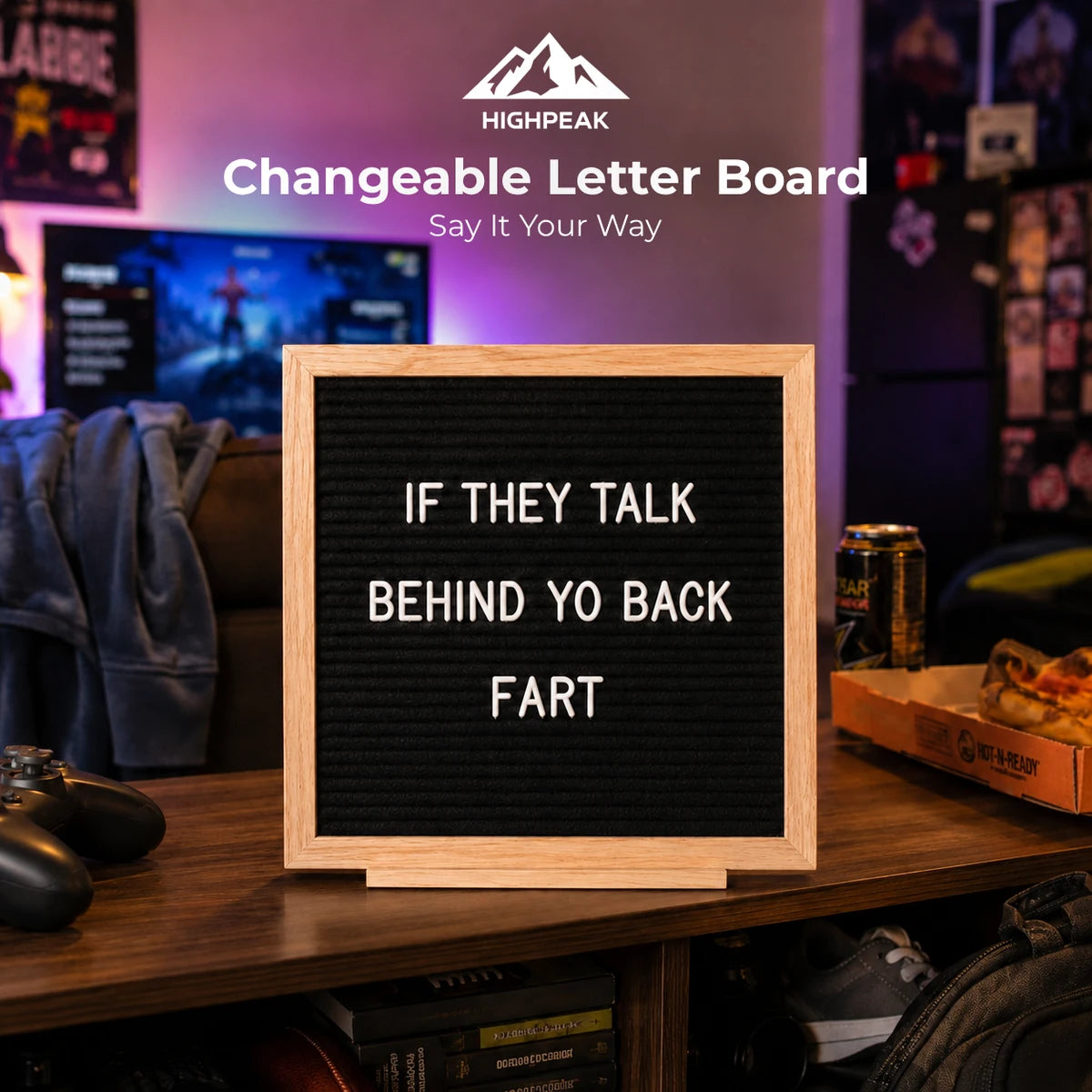 Changeable Letter Board