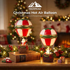 Christmas Hot Air Balloon