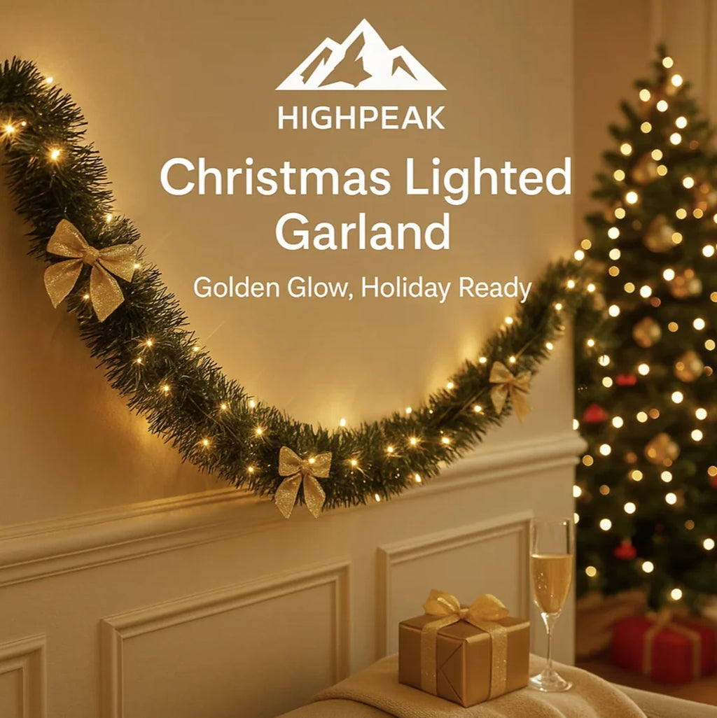 Christmas Lighted Garland