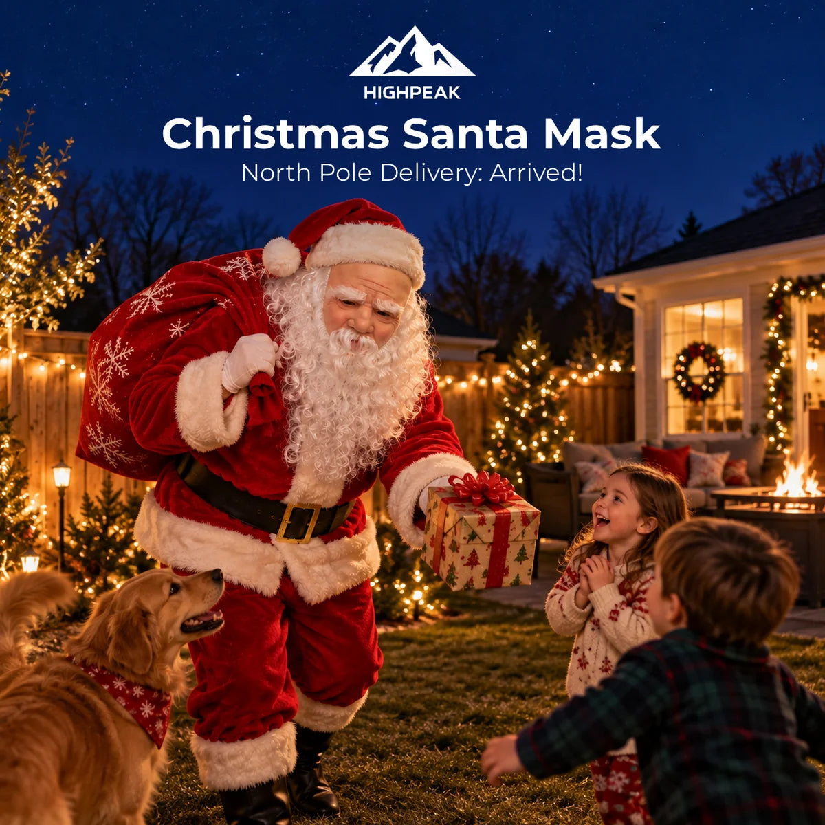 Christmas Santa Mask